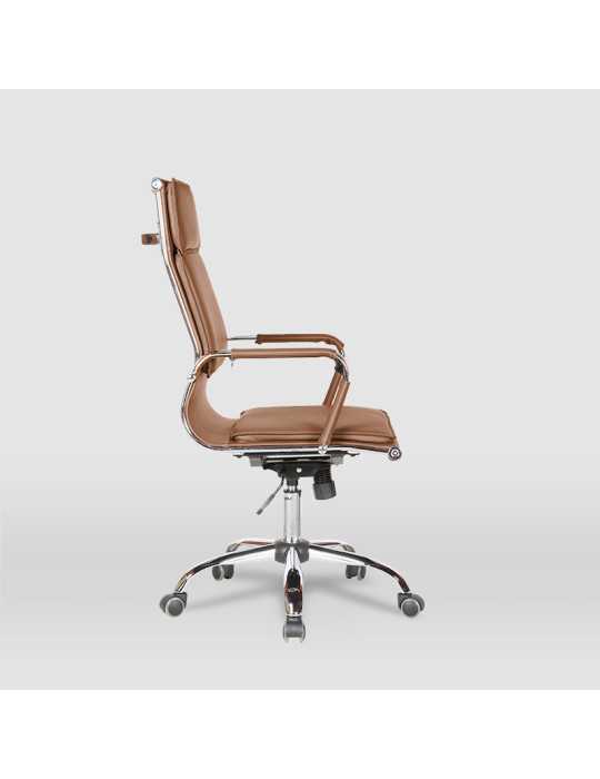 Silla de oficina Modelo Jana color marrón