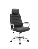 Silla de oficina Modelo Diana color negro