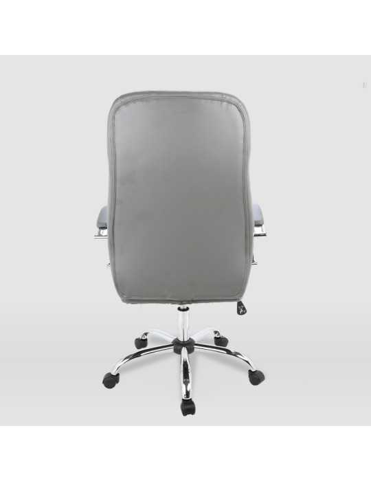 Silla de oficina Modelo Ángela color gris
