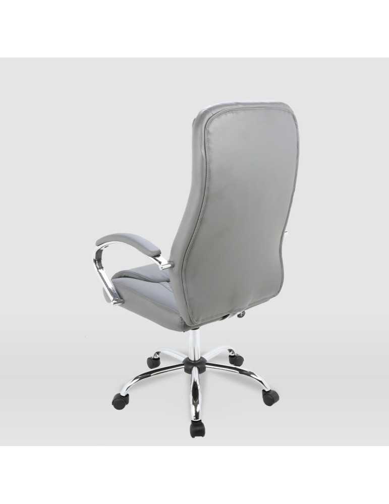 Silla de oficina Modelo Ángela color gris