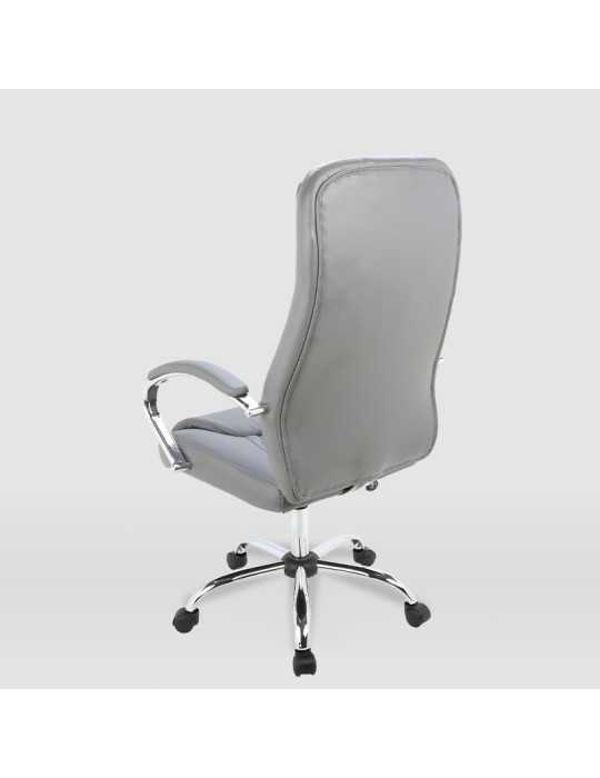Silla de oficina Modelo Ángela color gris