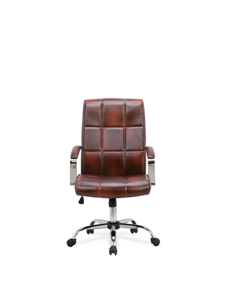 Silla de oficina Modelo Belinda color marrón