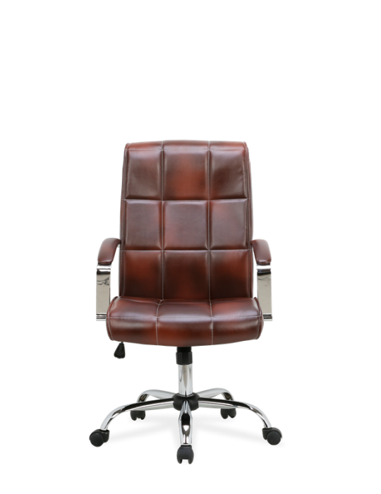 Silla de oficina Modelo Belinda color marrón