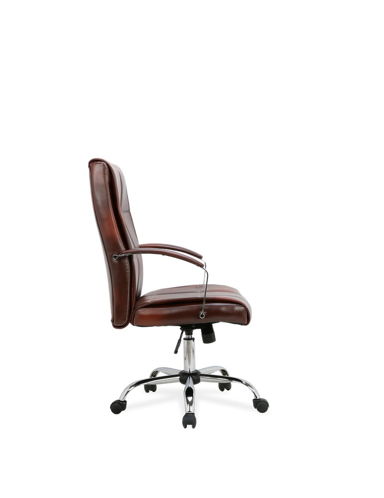 Silla de oficina Modelo Belinda color marrón