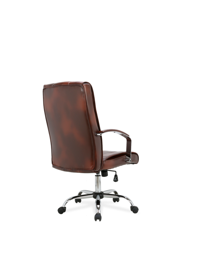 Silla de oficina Modelo Belinda color marrón