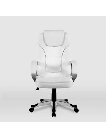 Silla de oficina Modelo Elisabeth color plateado 2