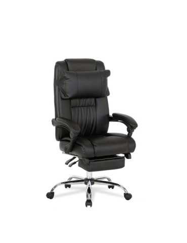 Silla de oficina Modelo Samanta color negro