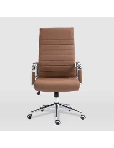 Silla de oficina Modelo Adara color marrón 2