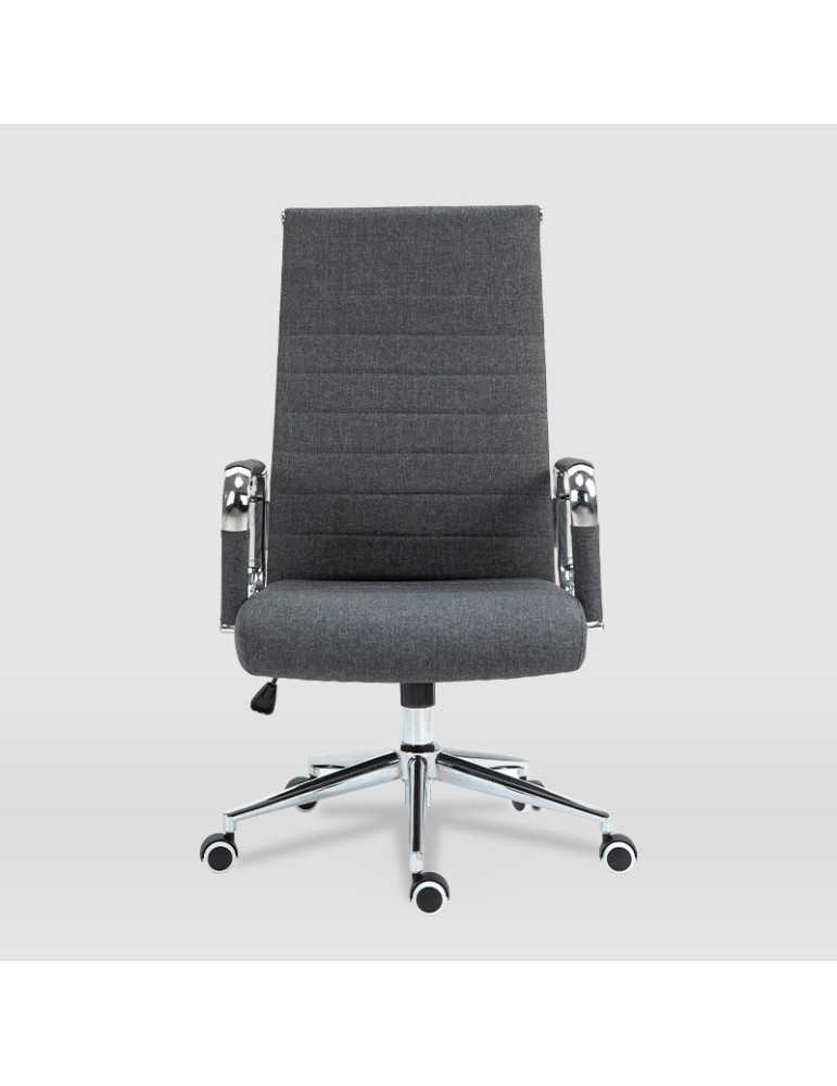 Silla de oficina Modelo Adara Textil color gris oscuro