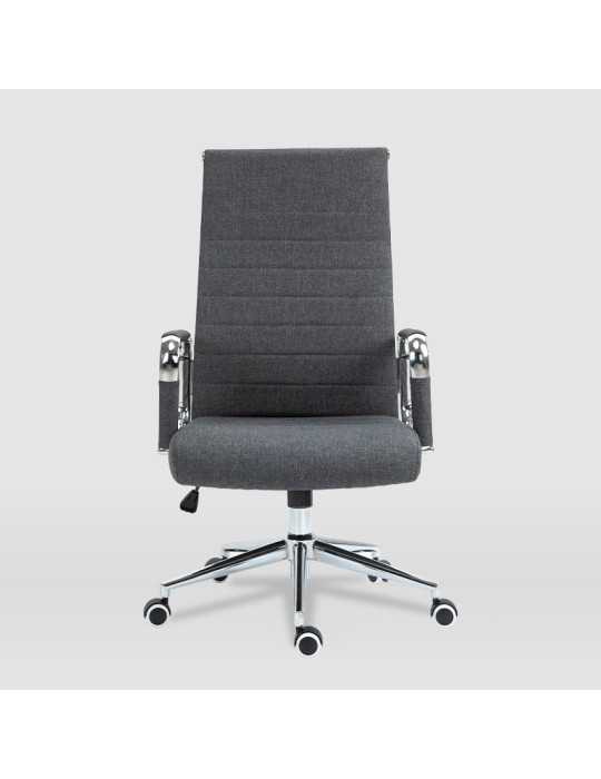 Silla de oficina Modelo Adara Textil color gris oscuro
