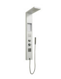 Columna de Hidromasaje fabricada en Aluminio. Acabado color blanco modelo A-851 WHITE