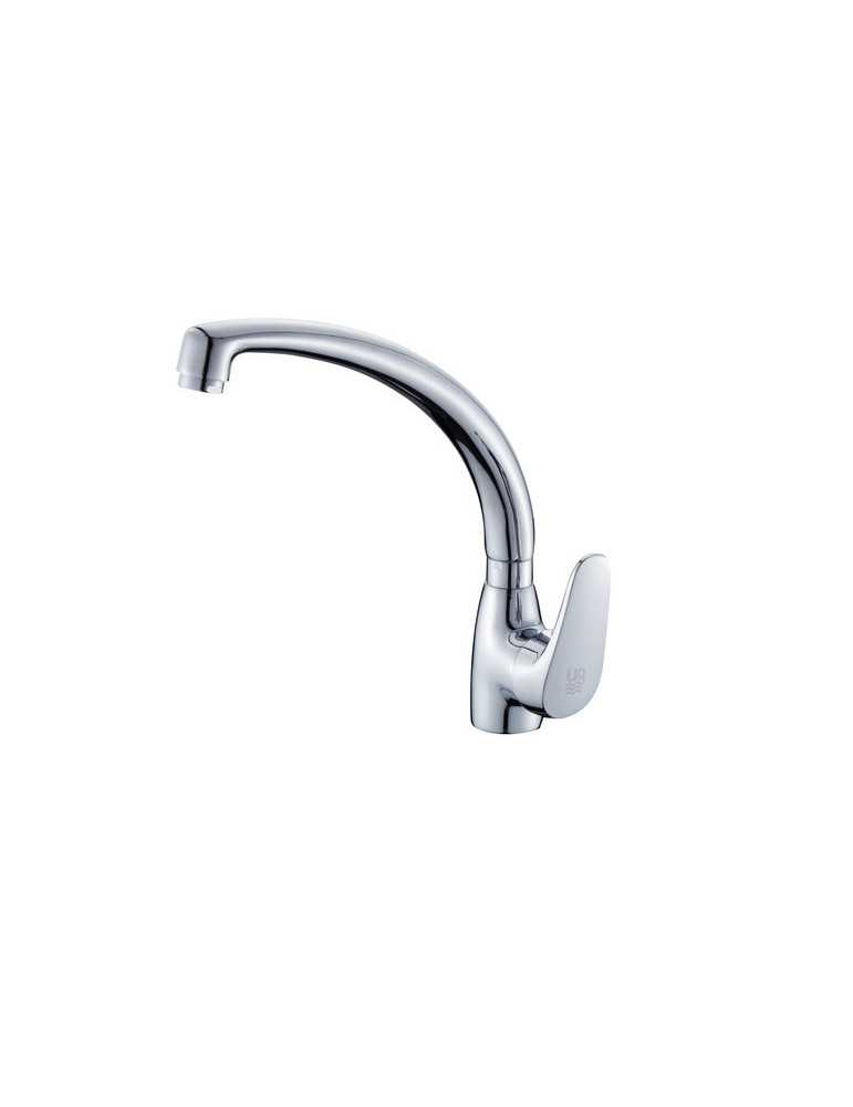 Grifo monomando de fregadero vertical de caño fundido modelo Enebro