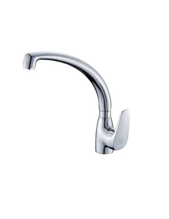 Grifo monomando de fregadero vertical de caño fundido modelo Enebro