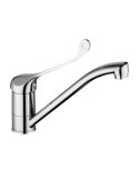 Grifo monomando de fregadero con maneta Higiénica modelo Indo