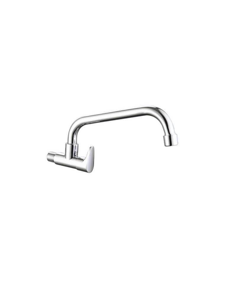 Grifo monomando de fregadero de pared un agua modelo Cala