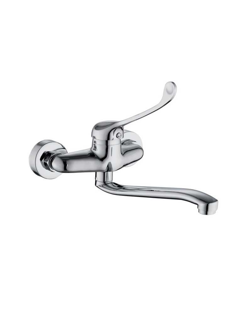 Grifo monomando de fregadero con maneta Higiénica modelo Kapuas