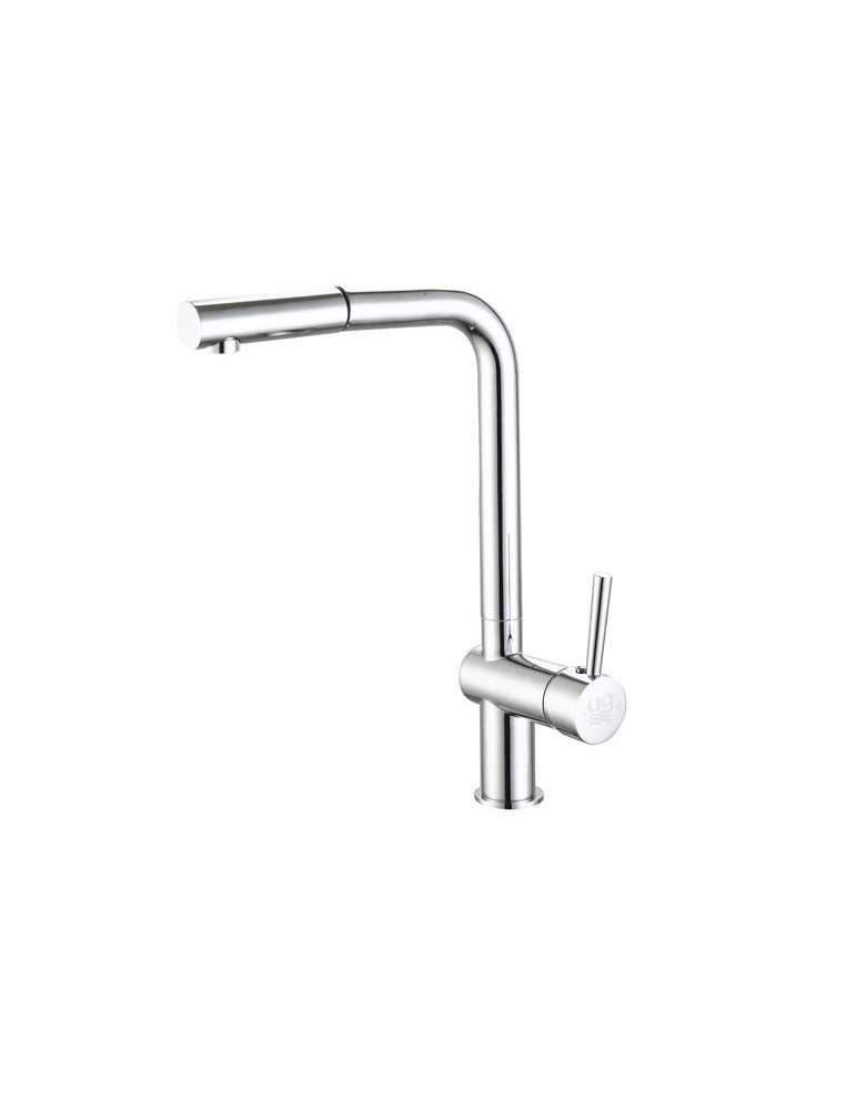 Grifo monomando de fregadero extensible modelo Carrión