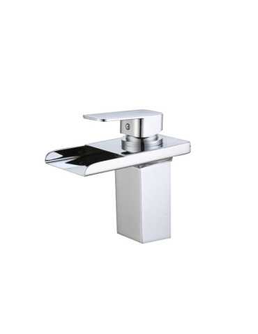 Grifo monomando de lavabo efecto cascada modelo Victoria