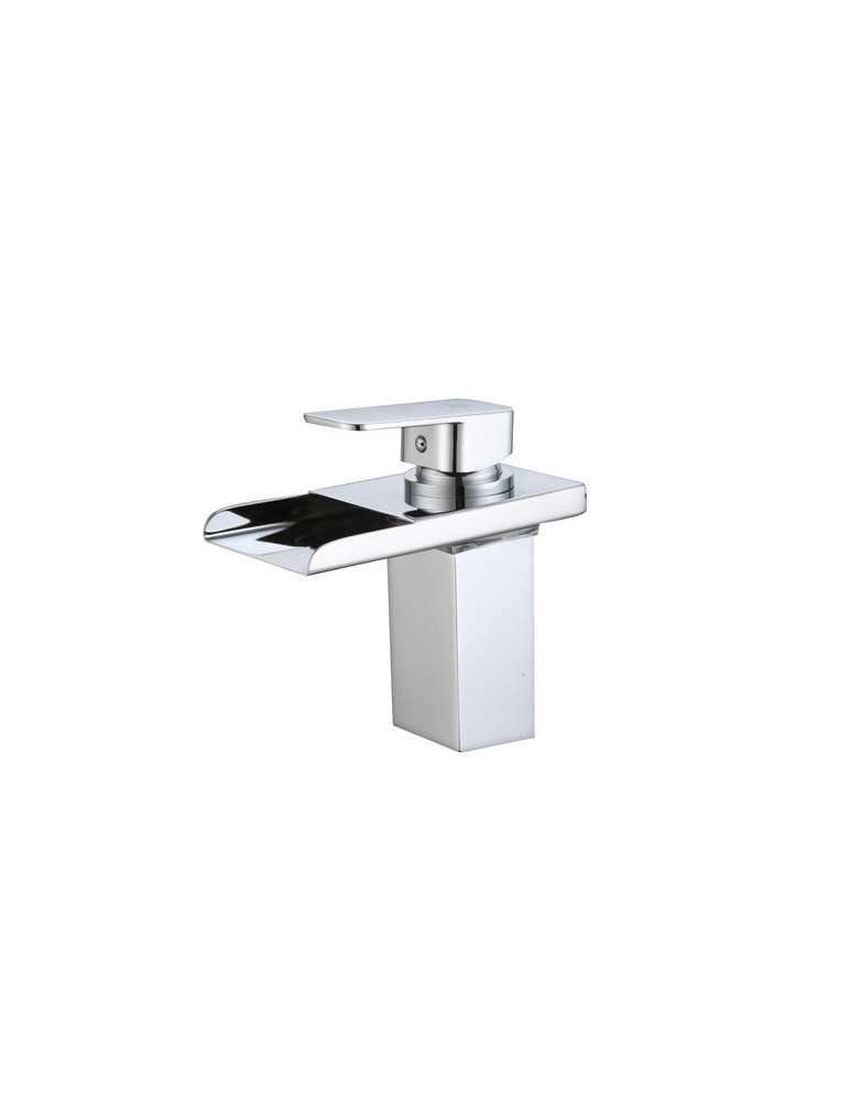 Grifo monomando de lavabo efecto cascada modelo Victoria