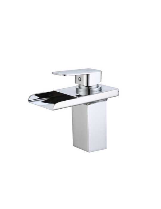 Grifo monomando de lavabo efecto cascada modelo Victoria