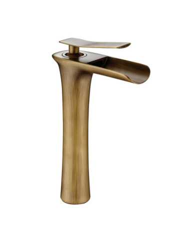 Grifo monomando de lavabo efecto cascada modelo Artazul