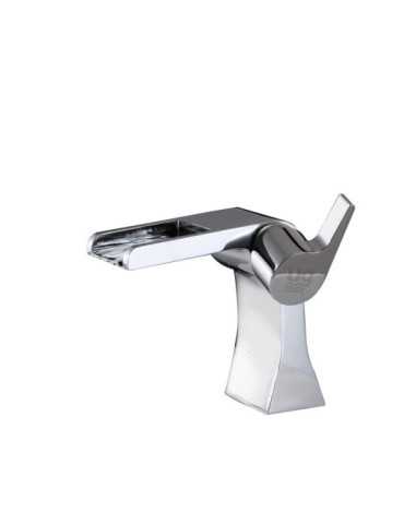 Grifo monomando de lavabo cascada modelo Ángel
