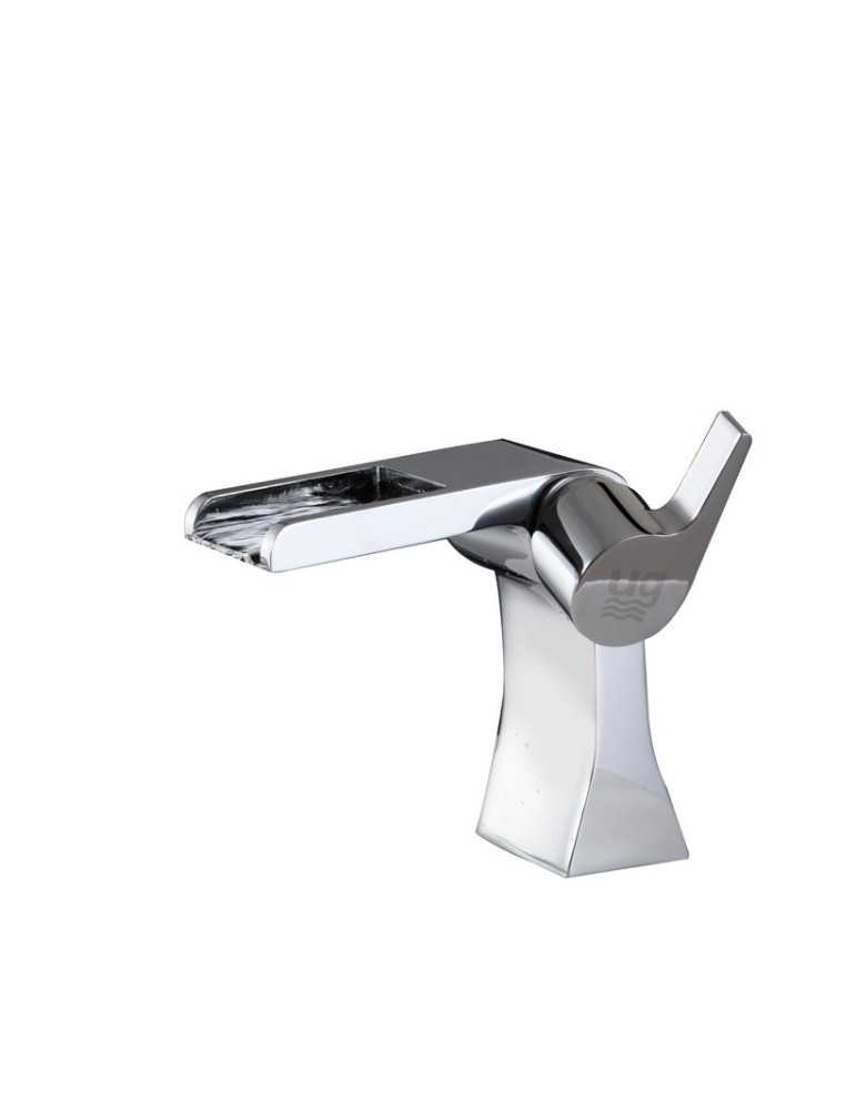 Grifo monomando de lavabo cascada modelo Ángel
