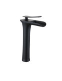 Grifo monomando de lavabo en color negro modelo Izalco (Artazul en negro)