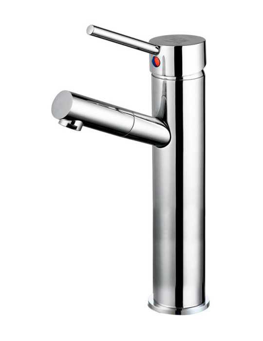 Grifo monomando de lavabo Alto serie Loira