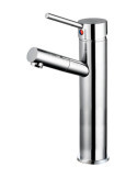 Grifo monomando de lavabo Alto serie Loira