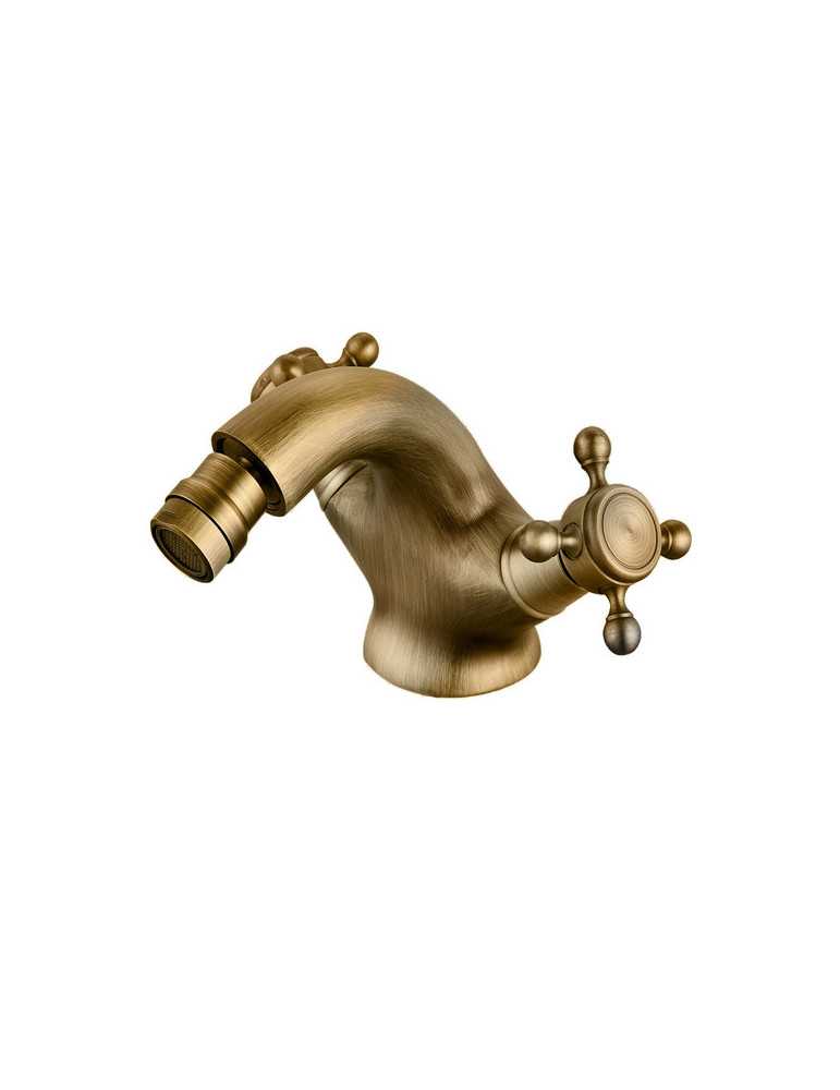 Grifo monobloc de bidet serie Clasica en Antique