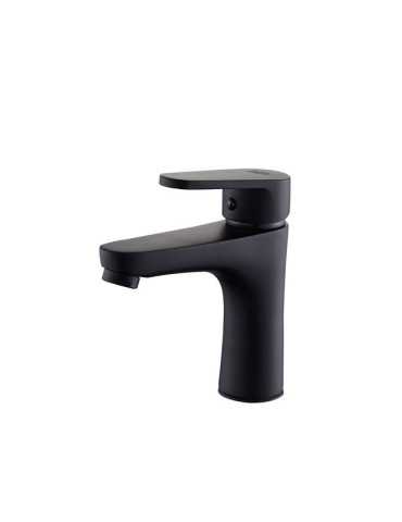 Grifo monomando de Lavabo serie black Bidasoa