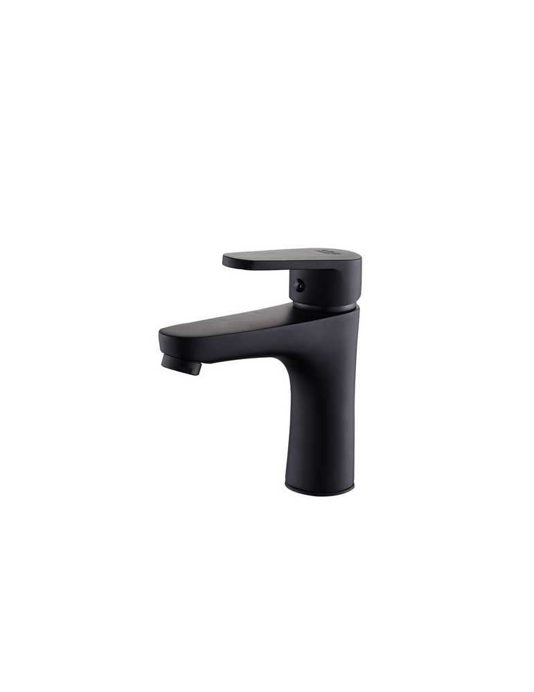 Grifo monomando de Lavabo serie black Bidasoa