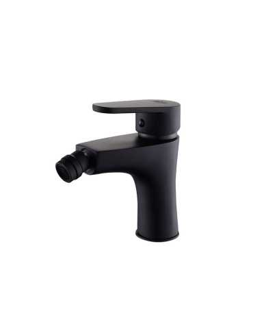 Grifo monomando de bidet serie black Bidasoa
