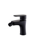 Grifo monomando de bidet serie black Bidasoa