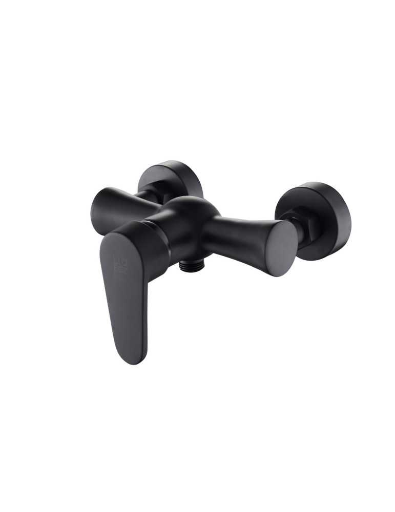 Grifo monomando de ducha serie black Bidasoa