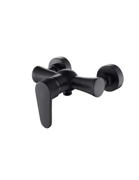 Grifo monomando de ducha serie black Bidasoa
