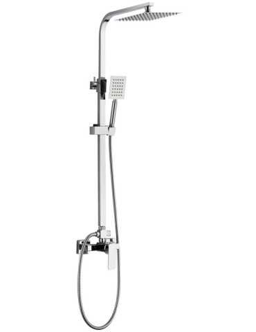 Set de ducha Extensible con grifo monomando modelo Maza (RY-S018+M008 EXT) en Caja Azul