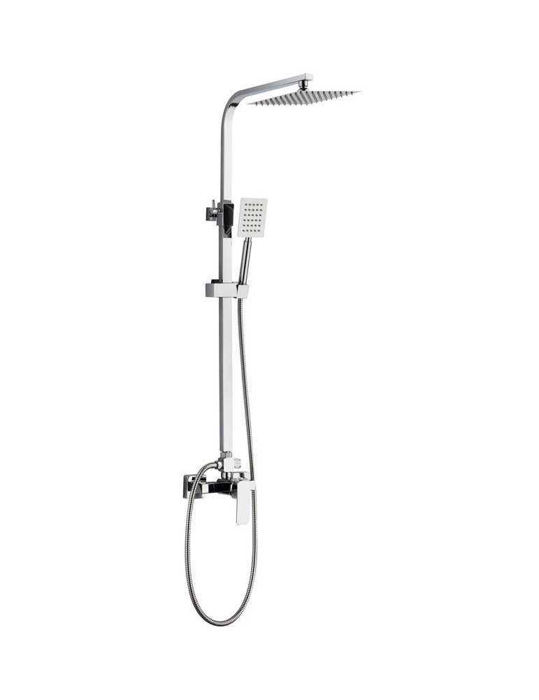 Set de ducha Extensible con grifo monomando modelo Maza (RY-S018+M008 EXT) en Caja Azul