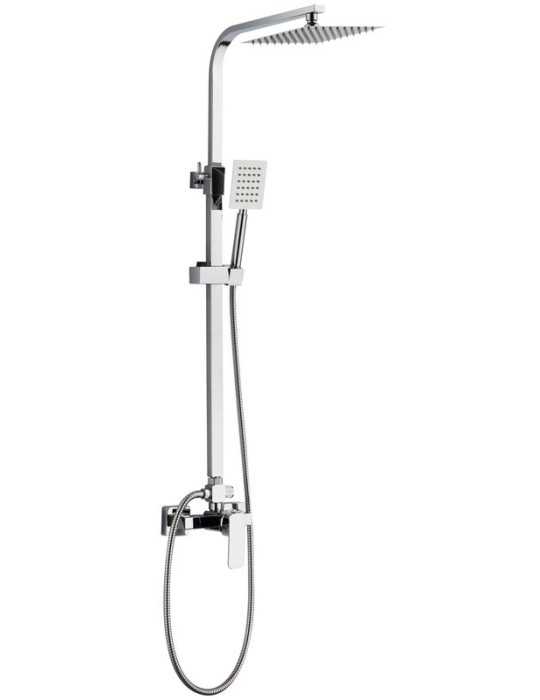 Set de ducha Extensible con grifo monomando modelo Maza (RY-S018+M008 EXT) en Caja Azul