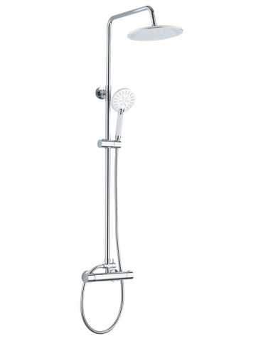 Set de ducha Extensible con grifo termostático modelo Nava (RY-S014 TT EXT) en Caja Azul