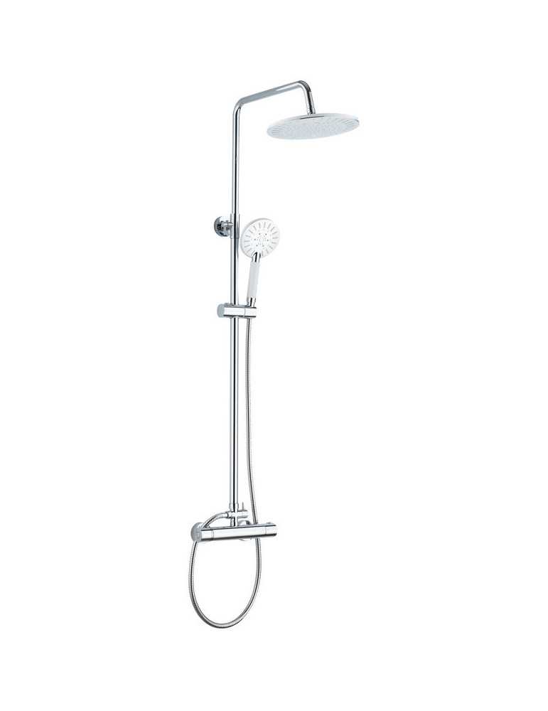 Set de ducha Extensible con grifo termostático modelo Nava (RY-S014 TT EXT) en Caja Azul