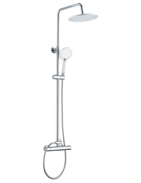 Set de ducha Extensible con grifo termostático modelo Nava (RY-S014 TT EXT) en Caja Azul