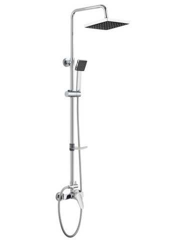 Set de ducha Extensible con grifo monomando modelo Tineo (RY-S002+M001 EXT) en Caja Azul