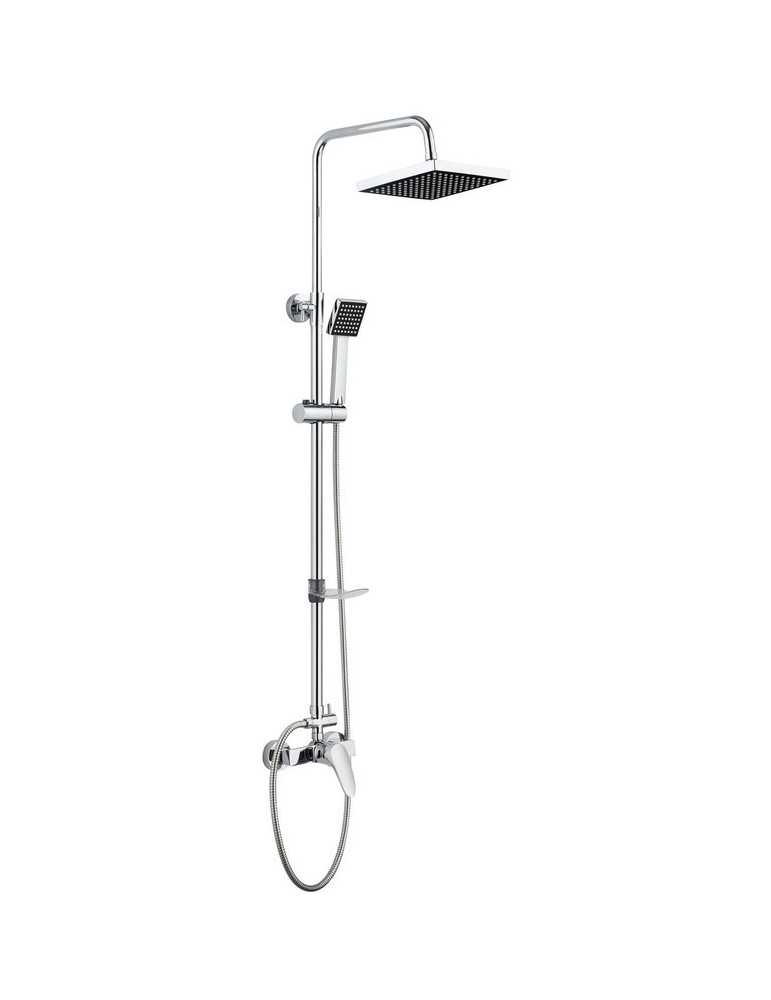 Set de ducha Extensible con grifo monomando modelo Tineo (RY-S002+M001 EXT) en Caja Azul