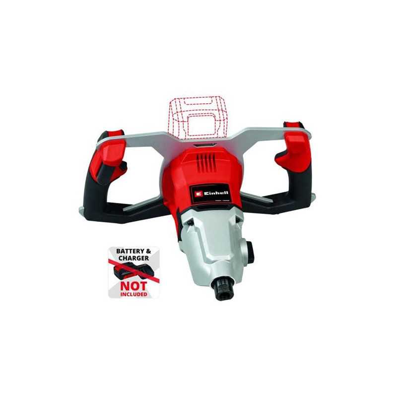 Batidor pintura EINHELL y mortero bateria TP-MX 18-2 li BL