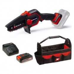 Mini motosierra kit EINHELL cargador + bateria + bolsa