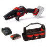 Mini motosierra kit EINHELL cargador + bateria + bolsa