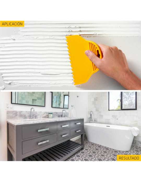 SikaMiniPack Pegado de Baldosas white 5 KG Saco