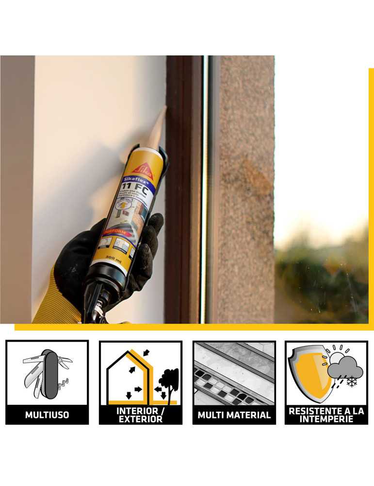 Sikaflex-11FC Purform marron 600 ML Unipac